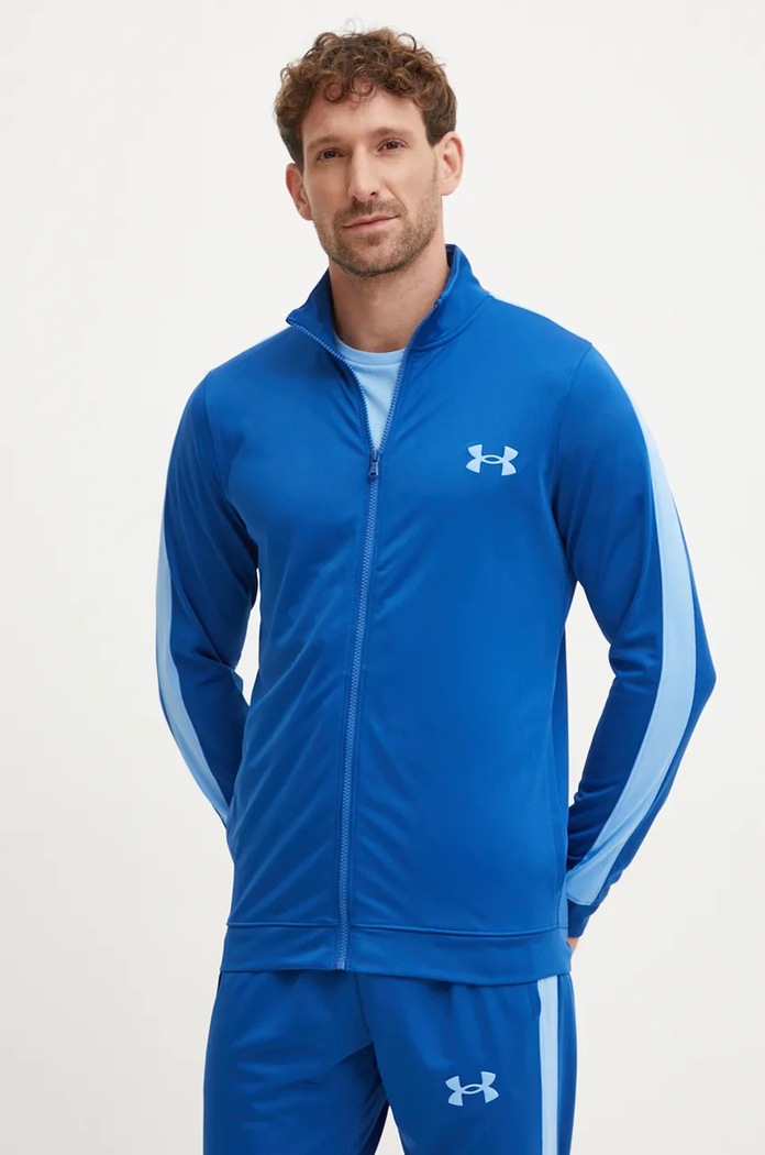 Oblečenie Under Armour pánska tepláková súprava Knit Track Suit 1357139 modrá