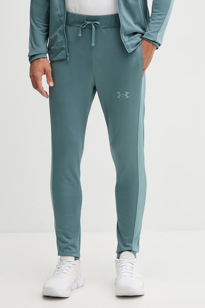 Under Armour melegítő szett férfi Knit Track Suit zöld 1357139