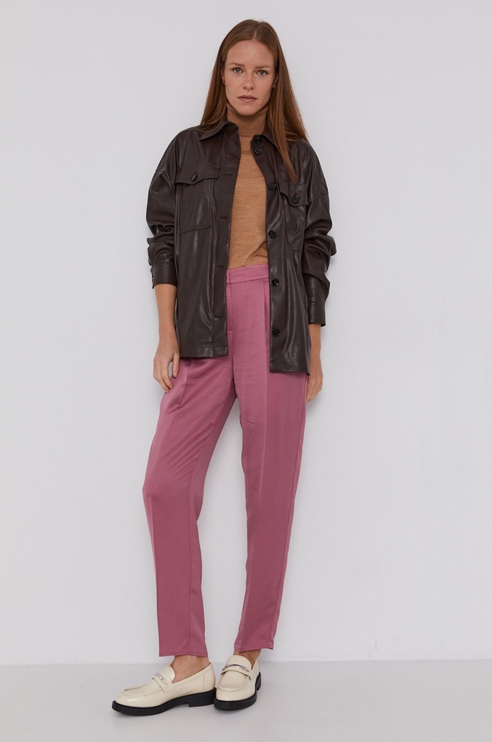 Drykorn - Košeľa 87447.1103 hnedá AW21