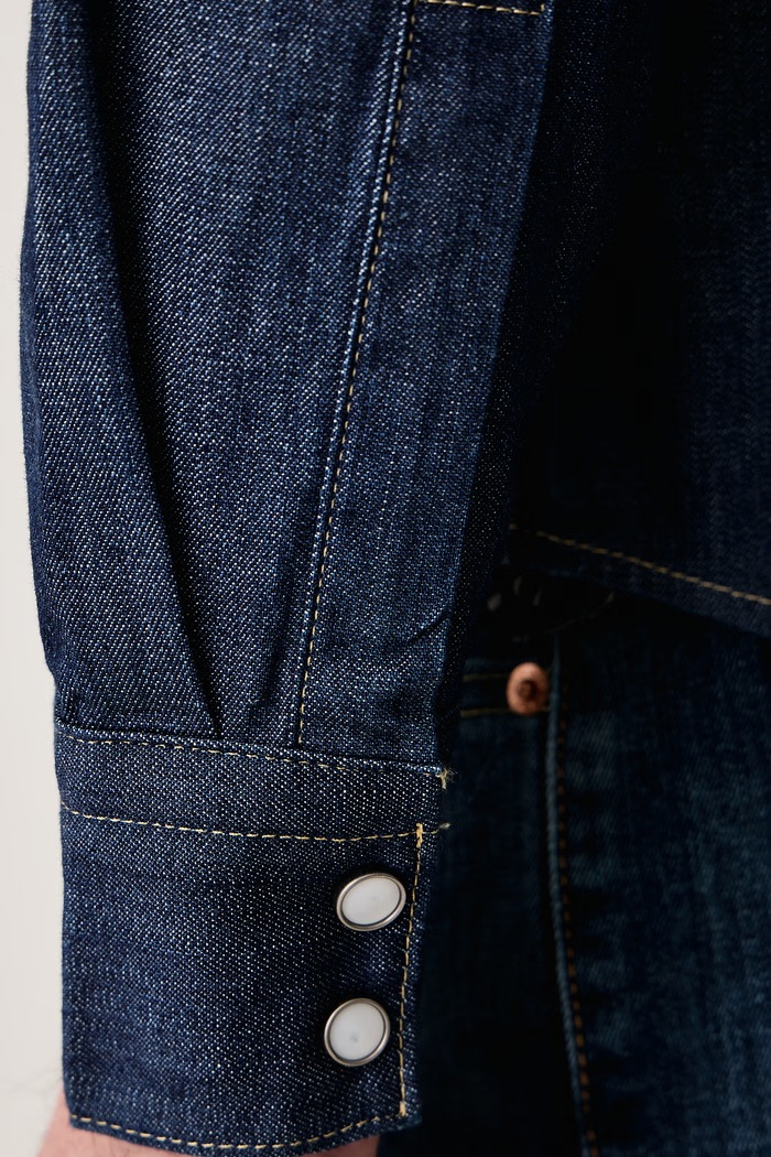 Levi's Πουκάμισο ανδρικό ντένιμ σκούρο μπλε 85744.0000