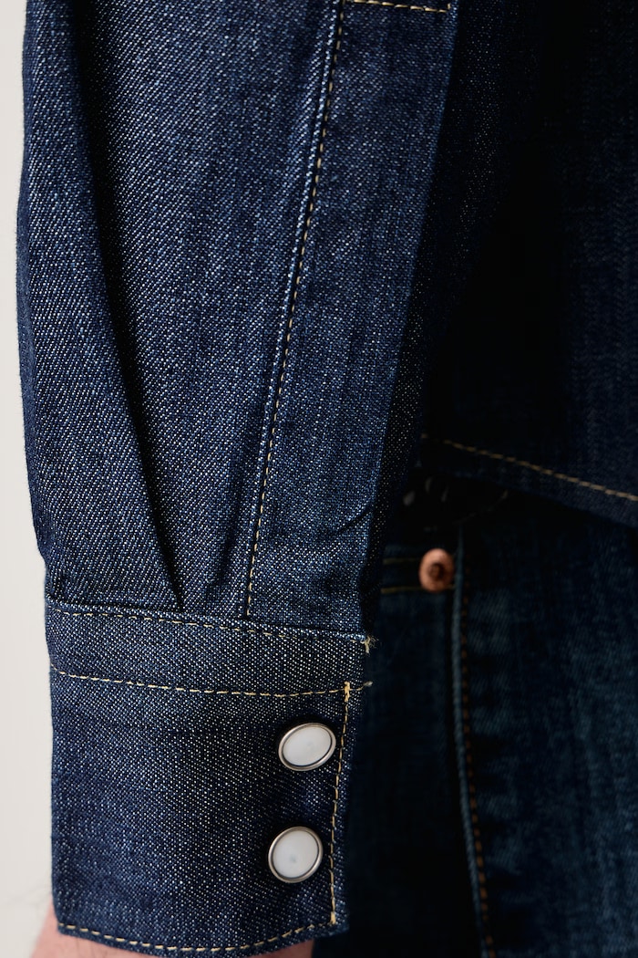 Levi's Πουκάμισο ανδρικό ντένιμ σκούρο μπλε 85744.0000