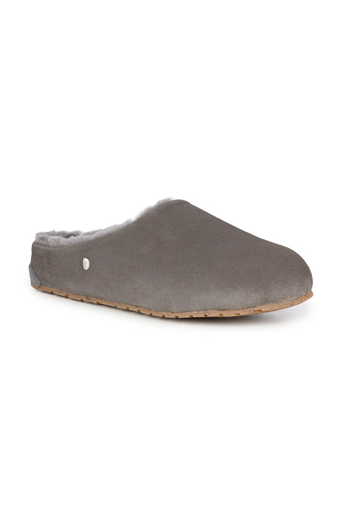 Emu Australia Kapcie zamszowe W12591.Cha szary AW21