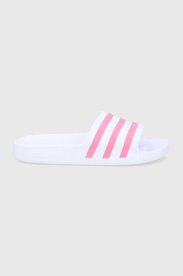 Pantofle adidas Performance Adilette Aqua bez podpatku bílá GZ5237