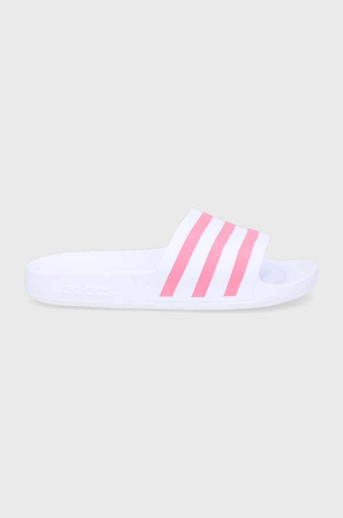 Pantofle adidas Performance Adilette Aqua bez podpatku bílá GZ5237
