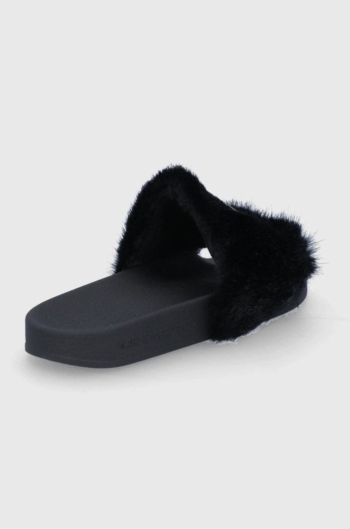 Cipők Karl Lagerfeld papucs KL80911.WF0 fekete