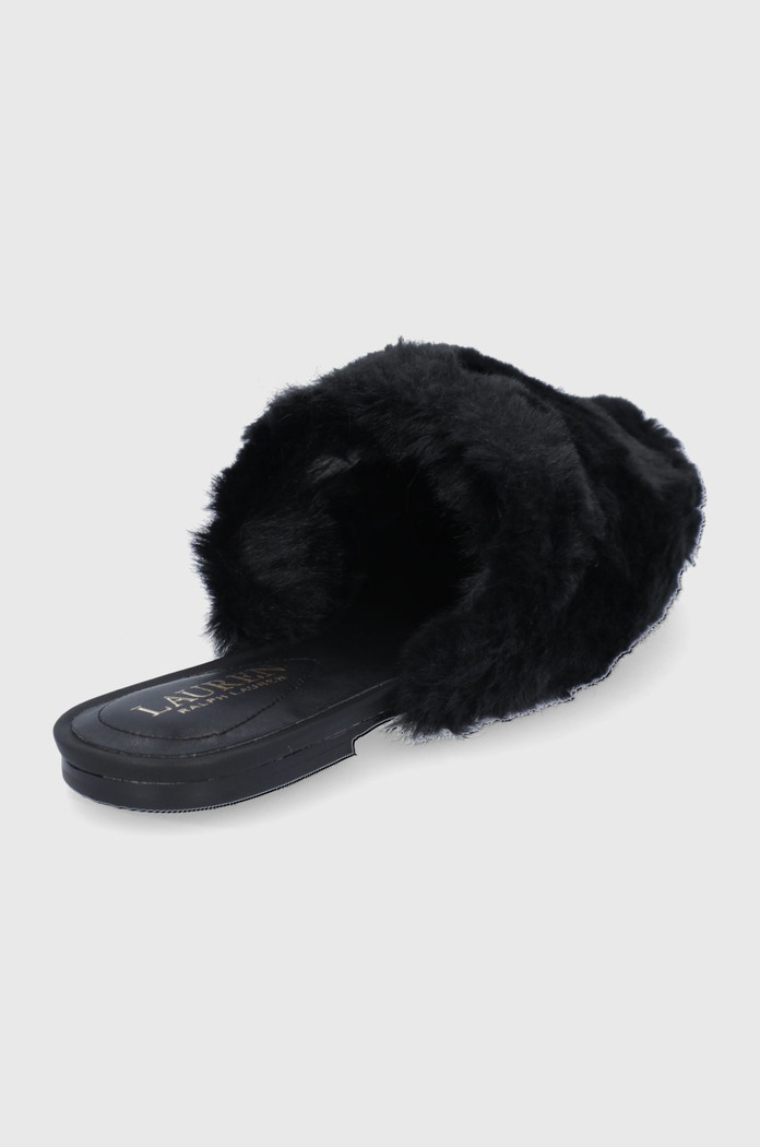 Boty Pantofle Lauren Ralph Lauren 802851159002.001 černá