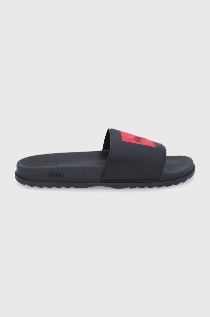HUGO Klapki 50459662.001 50459662.001 czarny AW21