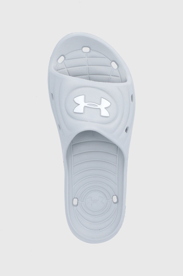 Under Armour Klapki Locker IV SL szary 3023758