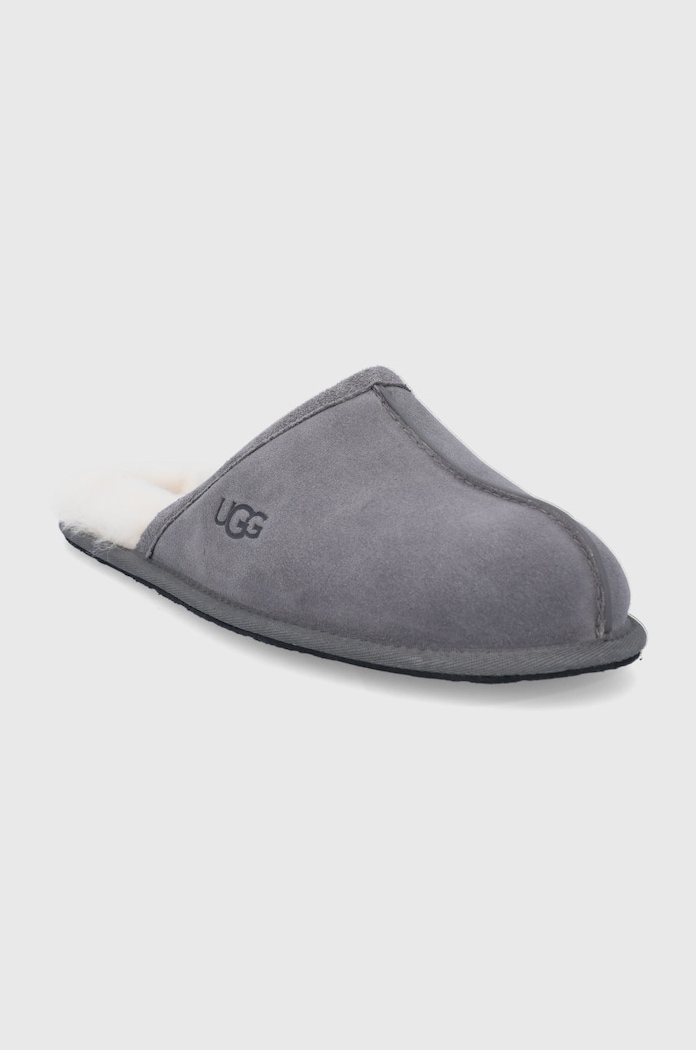 UGG Вълнени пантофи UGG Scuff 1101111.DGRY сив AW21