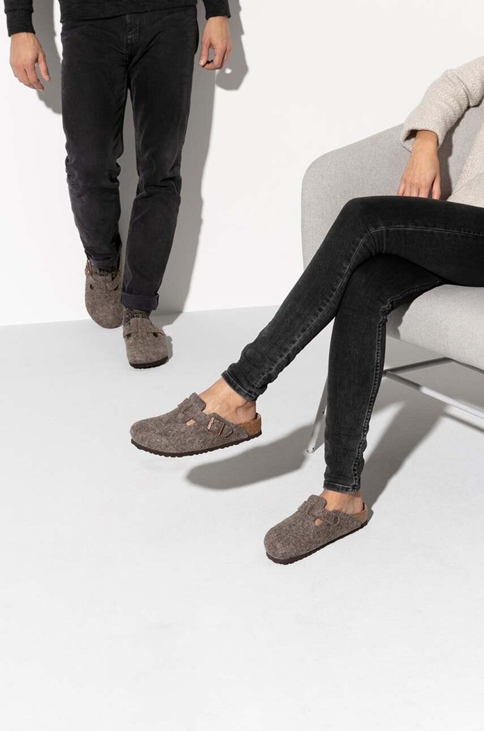 Παντόφλες Birkenstock Boston 160581.CACAO