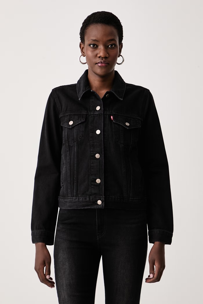 Levi's Kurtka przejściowa damska jeansowa ORIGINAL czarny 29945.0070