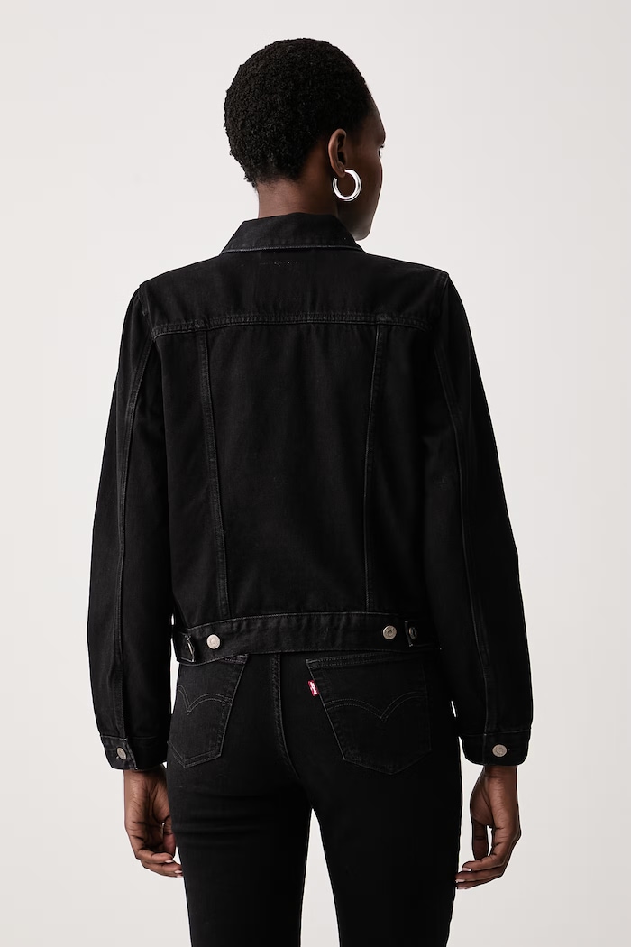 Odzież Levi's Kurtka przejściowa damska jeansowa ORIGINAL 29945.0070 czarny
