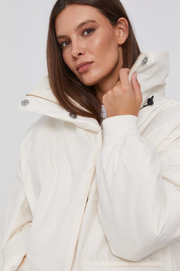 Oboustranná péřová bunda Levi's bílá A0689.0003