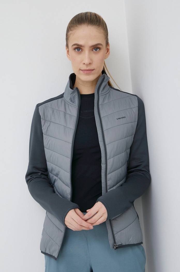 Viking Sportovní bunda Viking Becky Pro Primaloft šedá 750.23.2231
