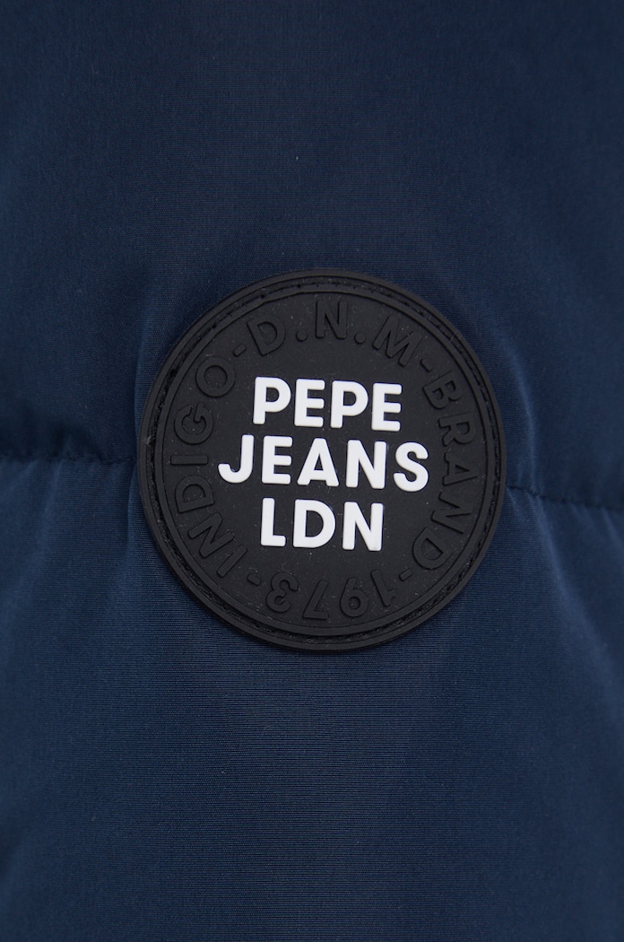 Páperová bunda Pepe Jeans FRIDA PL401962.594 tmavomodrá