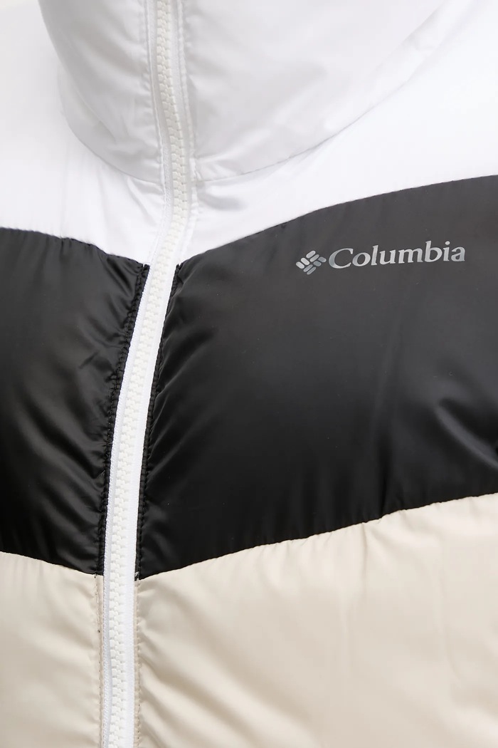 Bunda Columbia Puffect Puffect Color Block Jkt 1955101 béžová