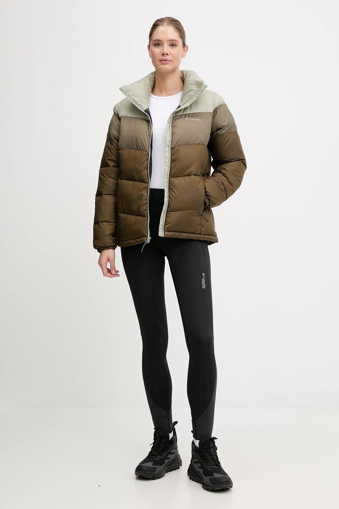 Columbia Bunda Columbia Puffect Color Block Jkt 1955101 zelená AW23