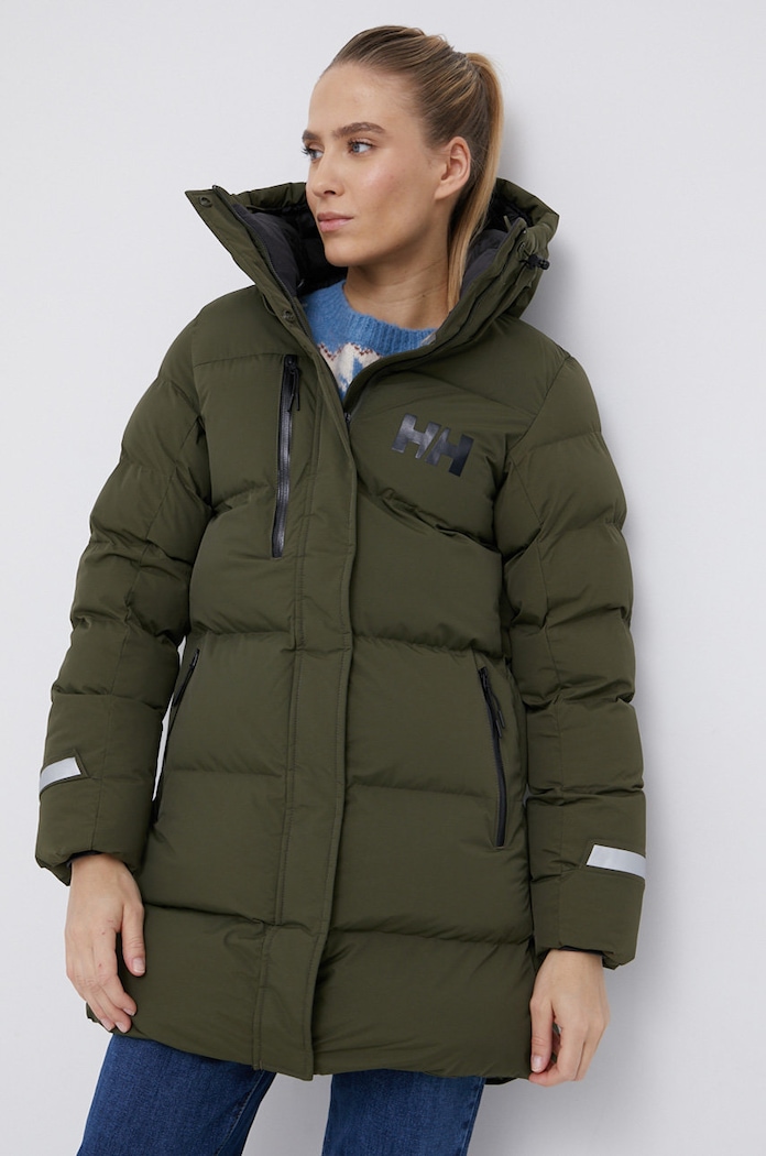 Helly Hansen rövid kabát 53205 zöld AW25