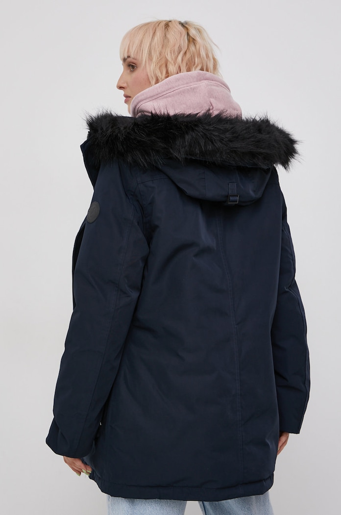 Odzież Superdry Kurtka puchowa W5010972A.98T granatowy