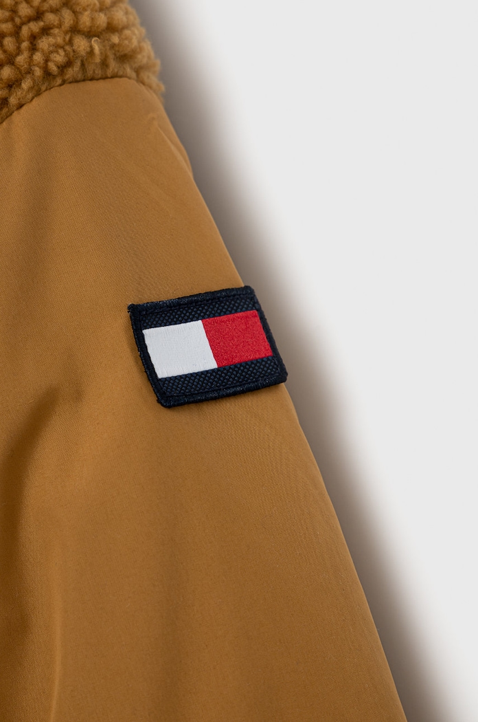 Dziewczynka Tommy Hilfiger Kurtka dziecięca KG0KG06065.4890 brązowy