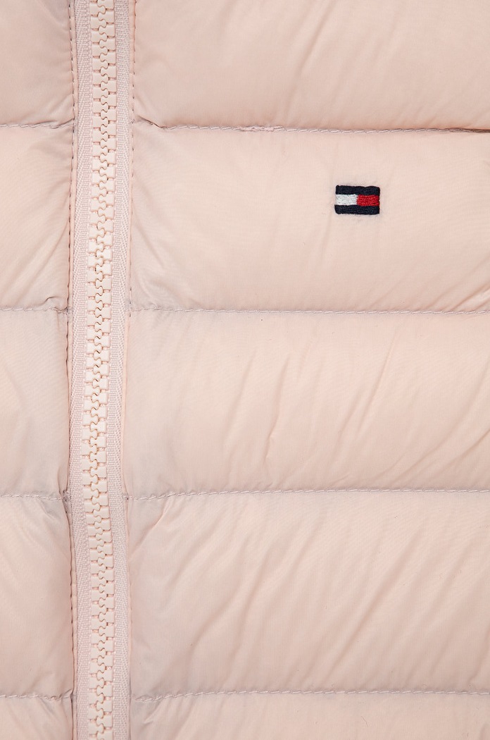 CHLAPEC Dětská péřová vesta Tommy Hilfiger KS0KS00170.4890 růžová