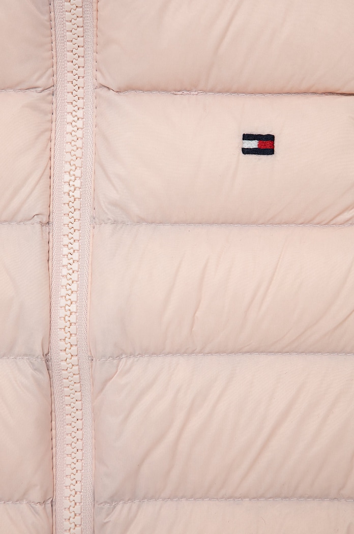 CHLAPEC Dětská péřová vesta Tommy Hilfiger KS0KS00170.4890 růžová