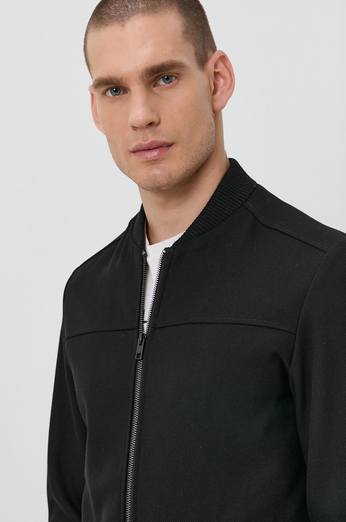 Bomber bunda Jack & Jones černá 12190018