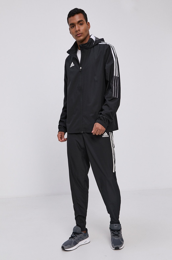 adidas Performance Kurtka GH4466 GH4466 czarny SS22
