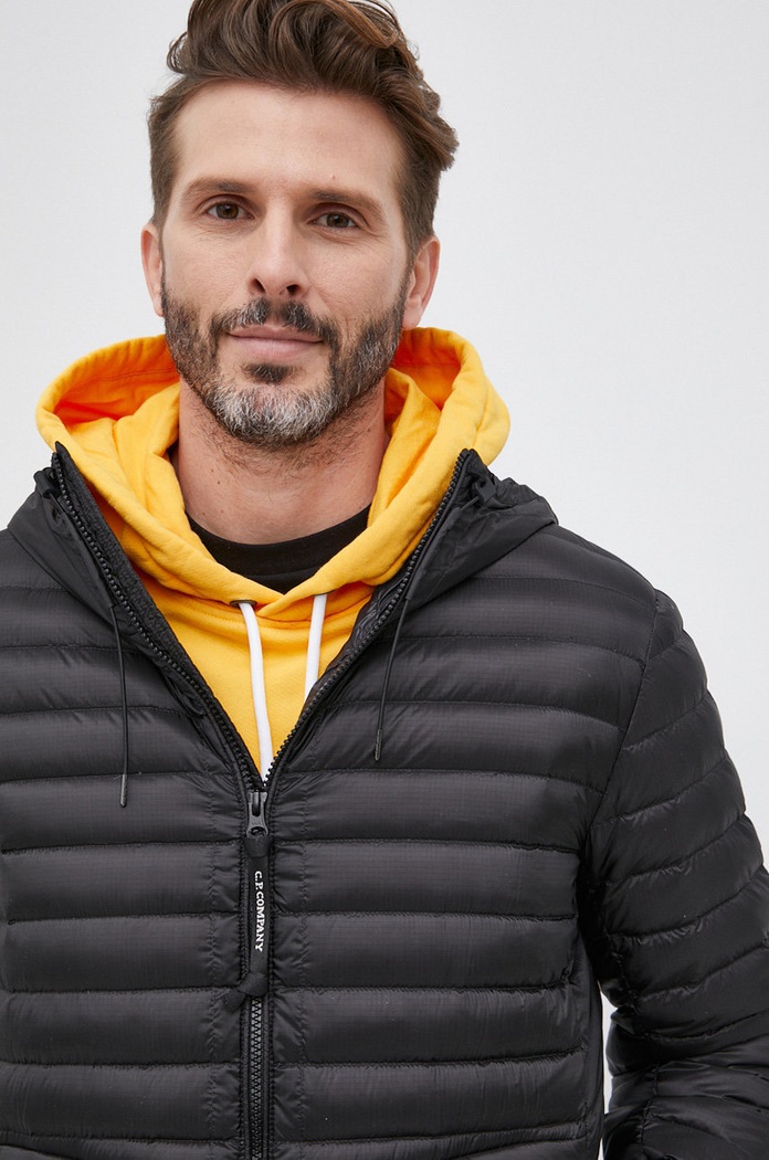 C.P. Company geacă de puf 11CMOW007A006099A negru