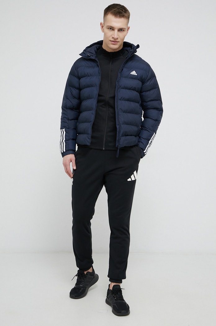Jakna adidas Performance GT1686 mornarsko modra AW21