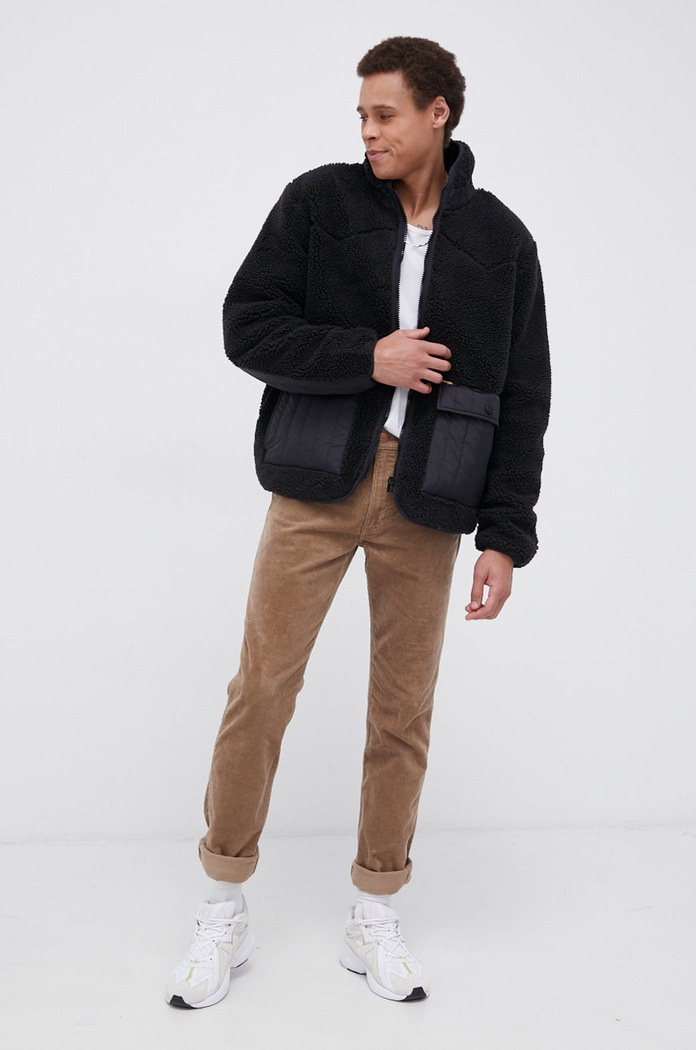 Wrangler Kurtka W4F4YA100 czarny AW21