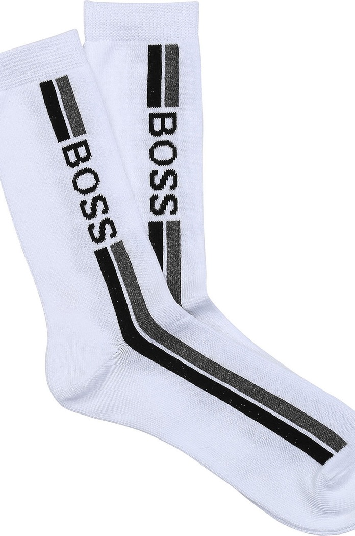 Chłopiec BOSS Skarpetki dziecięce (2-pack) J20322. J20322. biały