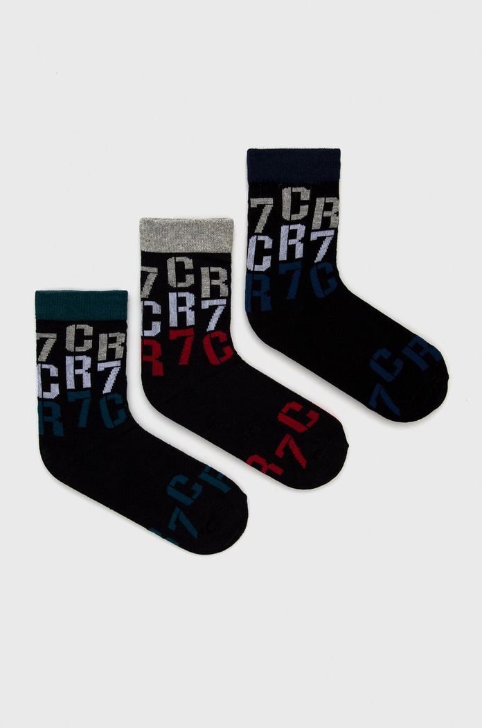 Detské ponožky CR7 Cristiano Ronaldo (3-pack) dlhé ponožky viacfarebná 8470.80.509
