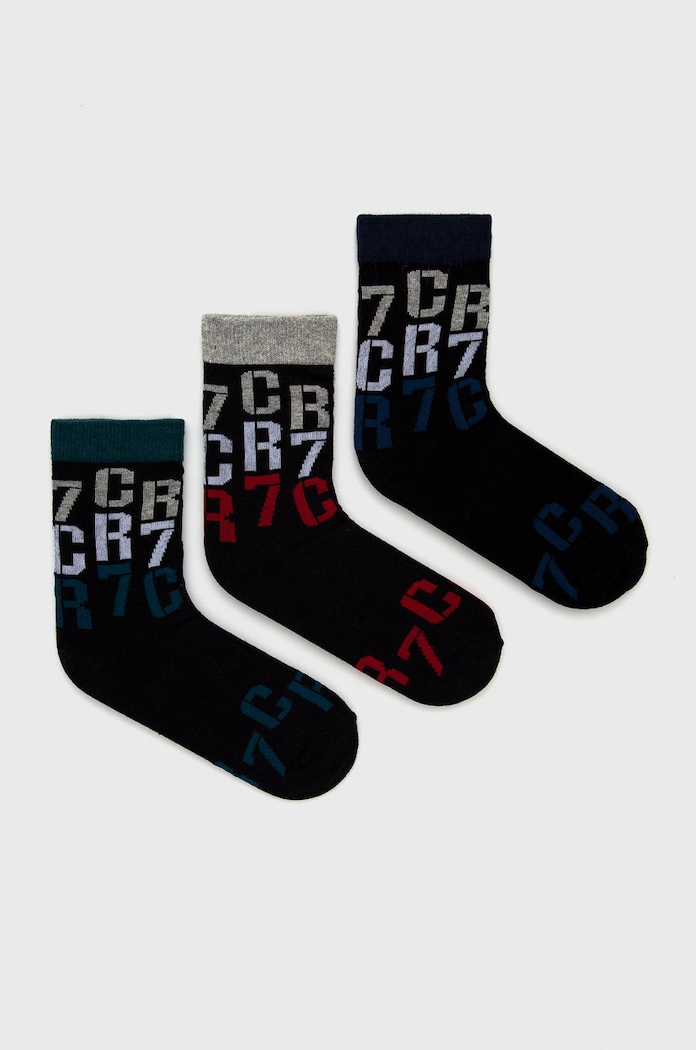 Detské ponožky CR7 Cristiano Ronaldo (3-pack) dlhé ponožky viacfarebná 8470.80.509