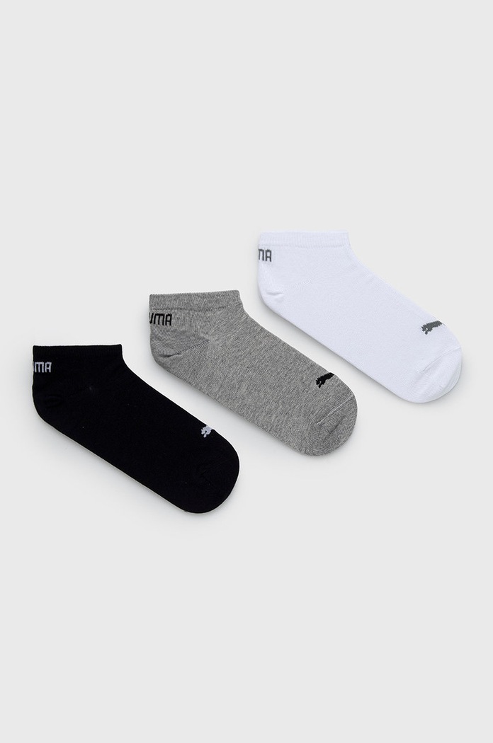 Ponožky Puma (3-pack) krátké ponožky bílá 906807.