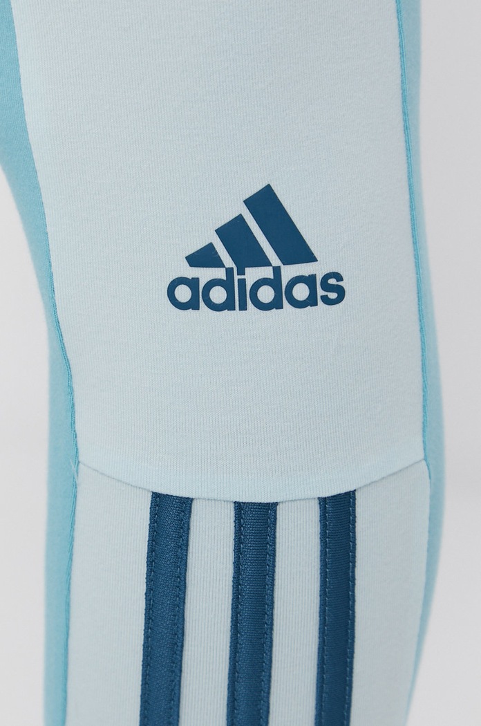 Legíny adidas GS6326 tyrkysová GS6326