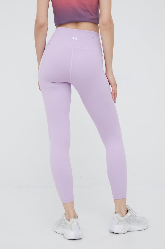 Odzież Under Armour legginsy treningowe Meridian 1369004 1369004 fioletowy