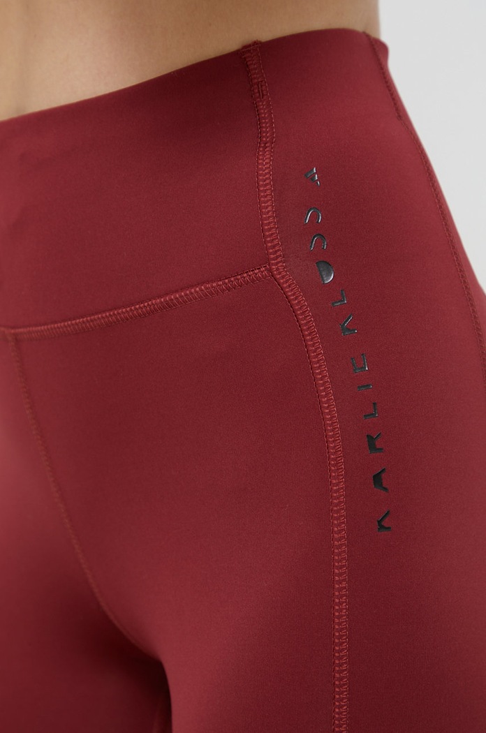 Legíny adidas Performance x Karlie Kloss GQ8843 burgundské GQ8843