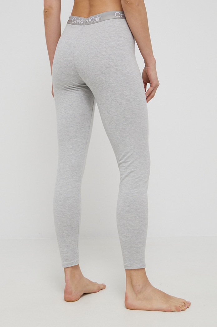 Pyžamové legíny Calvin Klein Underwear 000QS6758E.4890 sivá SS22