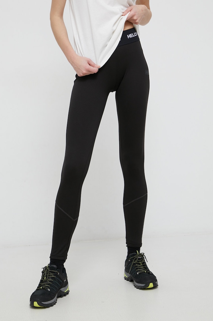 Legíny Helly Hansen s elastanom čierna 49394