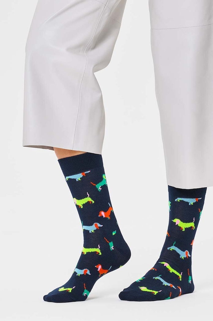 Skarpetki Puppy Love Happy Socks PUL01.6500.M fioletowy