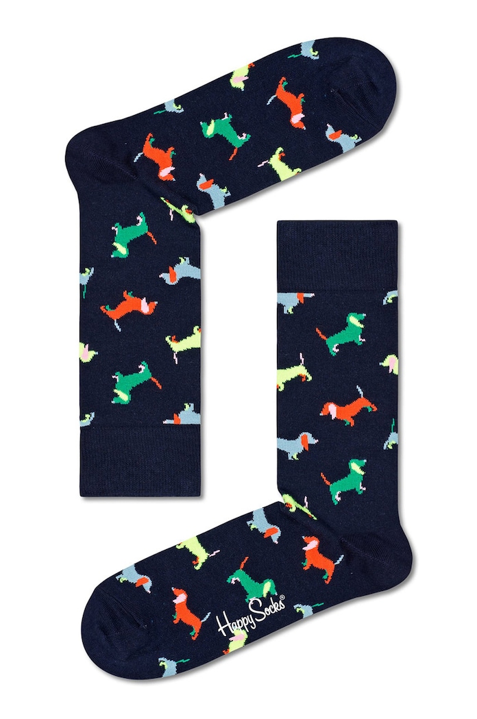 Happy Socks Skarpetki Puppy Love fioletowy PUL01.6500.M