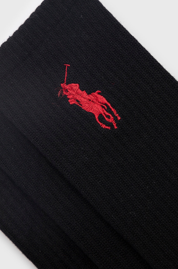 Čarape Polo Ralph Lauren (3-pack) 449858064002 crna AW21