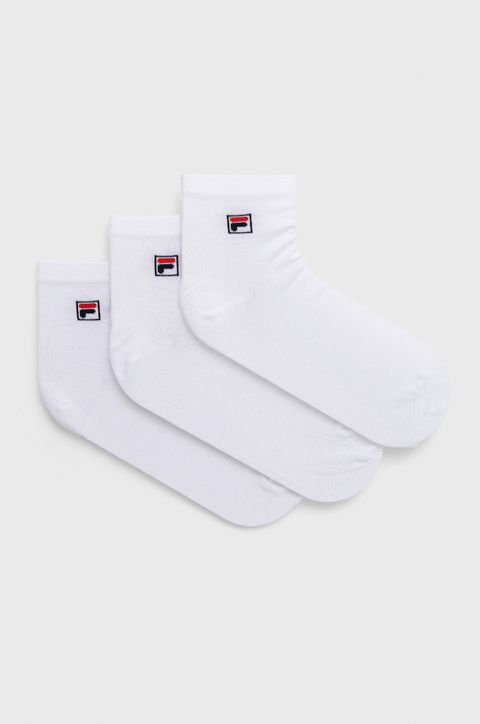 Fila Skarpetki (3-pack) skarpetki krótkie biały F1763