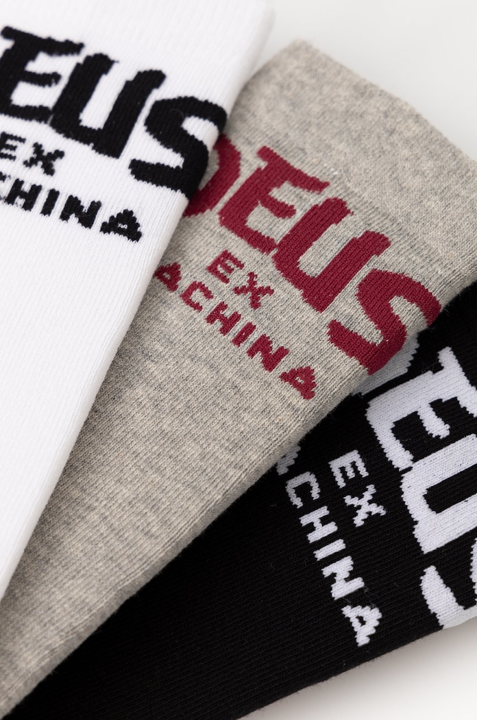 Чорапи Deus Ex Machina (3 чифта) DMF87540 сив AW21