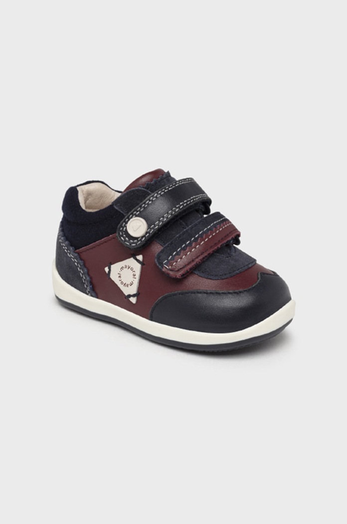 Mayoral Buty skórzane dziecięce granatowy 42246.54A.Baby