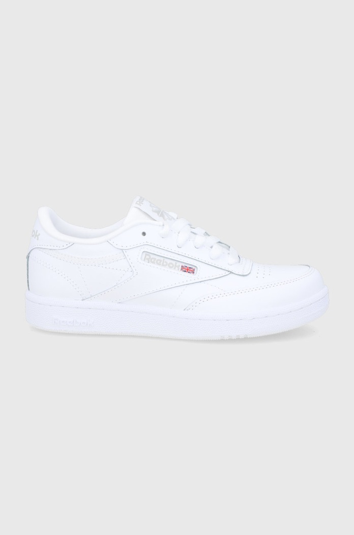 Dětské kožené boty Reebok Classic BS6168 bílá BS6168