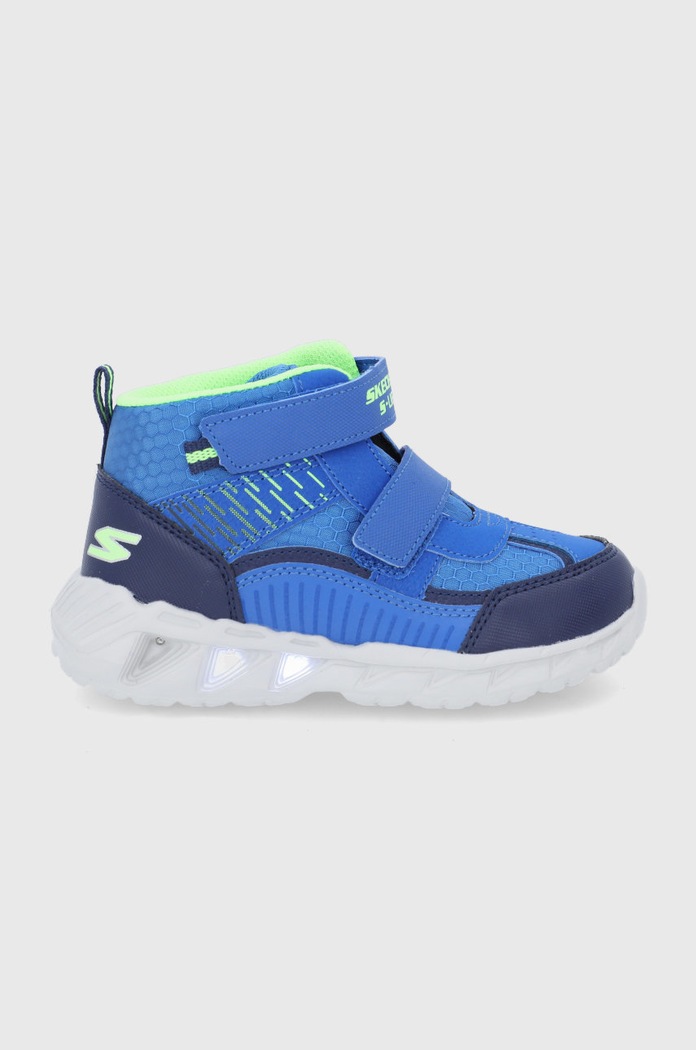 Skechers gyerek hótaposó textil kék 401504N