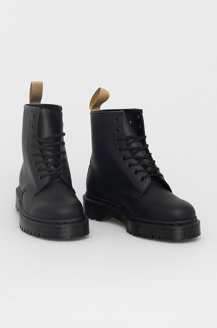 Μποτάκια εργασίας Dr. Martens Vegan 146 Bex Mono NHL Pittsburgh Penguins Vegan 1460 Bex Mono DM27032001 μαύρο AW21