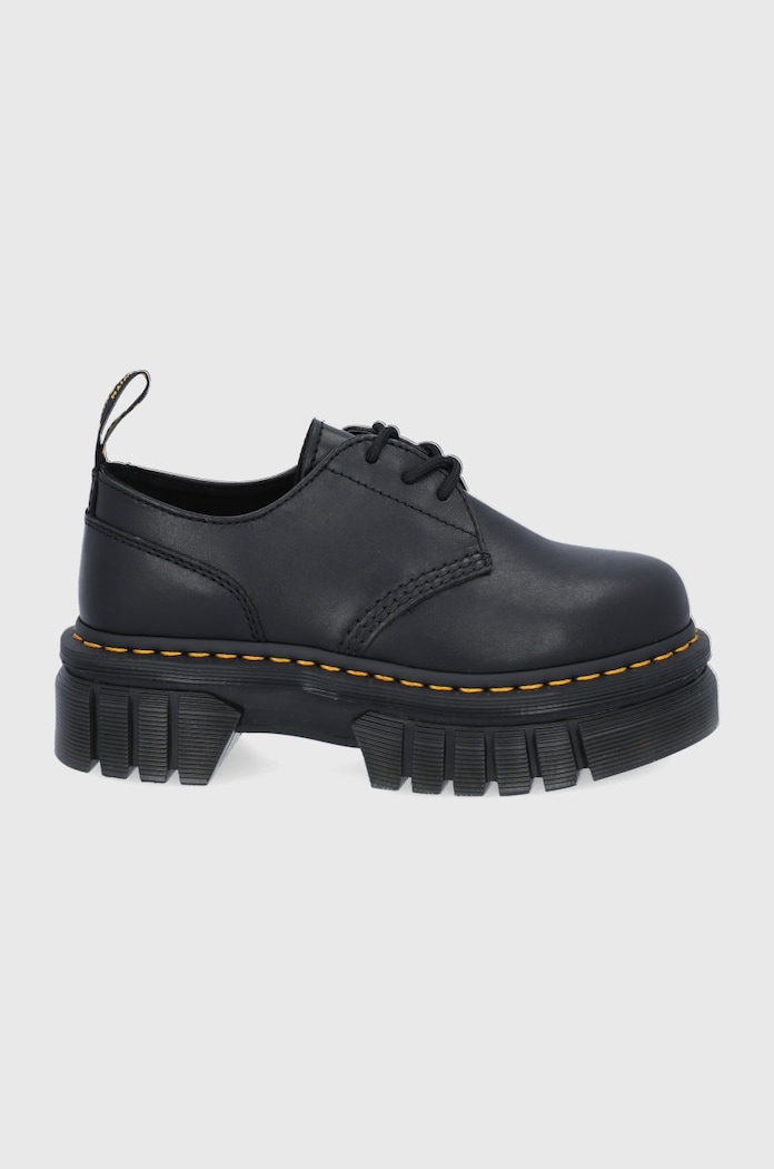 Poltopánky Dr. Martens Audrick 3-Eye Shoe usňová koža čierna DM27147001